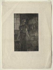 Hængningen af Levallois-Perret, ca. 1880. af Félicien Rops