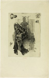 Sodomas beskedenhed af Félicien Rops