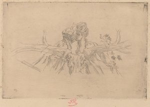 The Train of Maris (Le train de Maris) af Félicien Rops