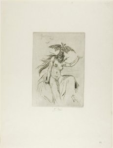 Kriger af Félicien Rops