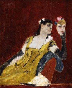 Kvinde med en maske; La Femme au Masque, ca. 1888