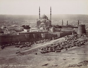 Kairo nær Mokkatam, 1870