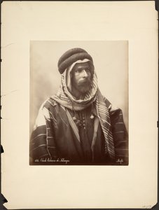 Beduinsk sheik fra Palmyra af Félix Bonfils