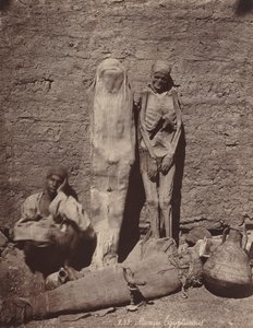 Momies Egyptiennes egyptiske mumier, ca. 1870.