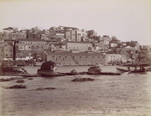 Panorama de Jaffa, ca. 1880. af Félix Bonfils