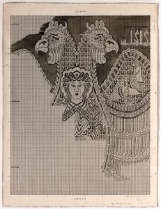 Skematiske tegninger af BuyID Silk (1962.264) af Félix Guichert