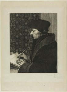 Erasmus af Félix Henri Bracquemond