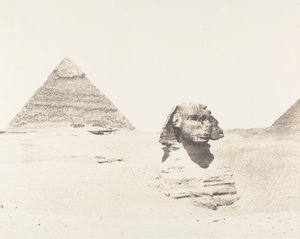 Djizeh Necropolis of Memphis, Sphinx and Pyramids, 1851-52, trykt 1853-54.