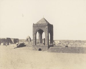 Cairo, Mamelukkernes kirkegård, 1851-52, trykt 1853-54. af Félix Teynard
