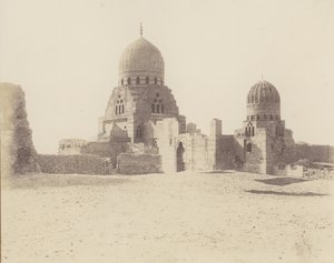 Cairo, Mamluk-sultanernes grave, 1851-52, trykt 1853-54.