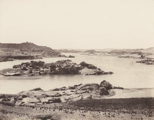 Første grå stær, generelt syn taget fra det sydlige punkt af Il..., 1851-52, trykt 1853-54.