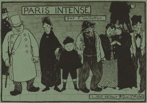 Albumomslag til "Paris Intense" af Félix Vallotton