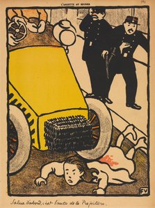 Forbrydelser og straffe VI, 763: Salut først af Félix Vallotton