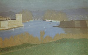 Havnen i Marseille af Félix Vallotton