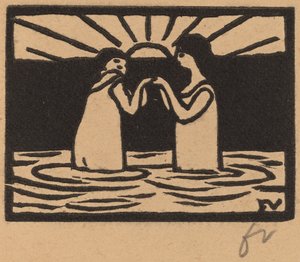 At spille i solen (Jeux au soleil) af Félix Vallotton
