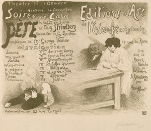 Far: tragedie i 3 akter af aug. Strindberg, 1894. af Félix Vallotton