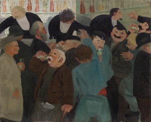 Bistroen af Félix Vallotton