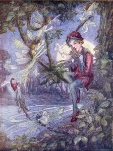 Peter Pan (farvelitografi)