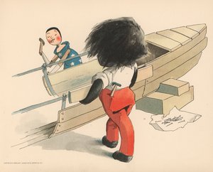 Illustration til Golliwoggs Polar Adventures