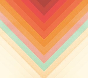 Rainbow Chevrons, 2020 (digital) af Florent Bodart