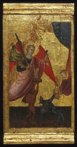 Saint Lawrence går i forbøn for kejser Henry IIs sjæl af Florentine Lorenzo di Niccolò