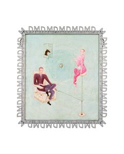 Portræt af Marcel Duchamp og Rose Sélavy (olie på lærred)