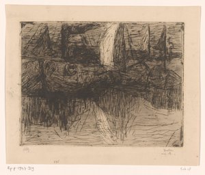 Skibe i havn (original titel) af Floris Verster