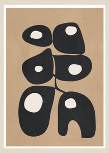 Organisk abstrakt kunst fra midten af det 20. århundrede