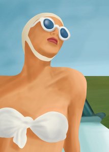 Retro-sommerbadetøj af Flow Line