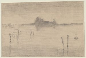 Venedig af Follower of James McNeill Whistler