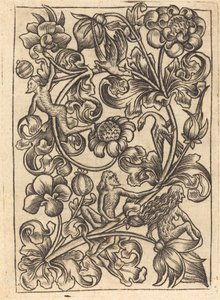 Ornament med vilde folkeslag af Follower of Master E.S.