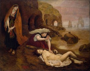 Fund af Don Juan af Haidee af Ford Madox Brown