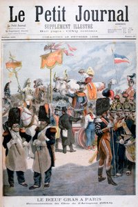 Fede okse festligheder i Paris, 1896 af Fortuné Méaulle