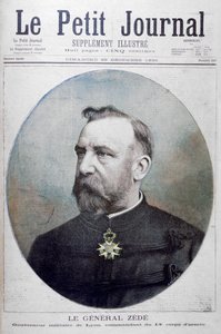 General Zede, militærguvernør i Lyon, Frankrig, 1895 af Fortuné Méaulle