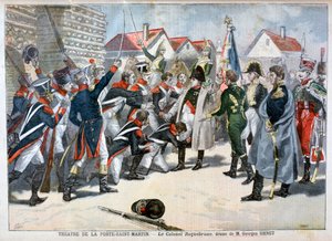 Le Colonel Roquebrune, et drama af Georges Ohnet, 1897 af Fortuné Méaulle