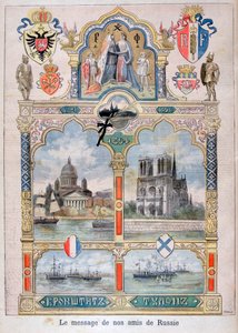 Meddelelse fra vores russiske venner, 1896 af Fortuné Méaulle