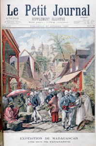 Tananarive Antananarivo, hovedstad på Madagaskar, 1895