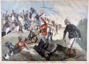 Massakren på en engelsk mission i Benin, 1897