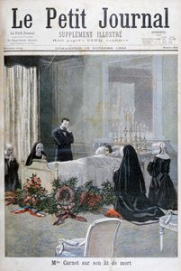 Marie François Sadi Carnots søn død, 1898 af Fortuné Méaulle