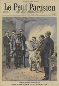 En dramatisk konfrontation: de maskerede banditter i Montreuil-sous-Bois, Paris