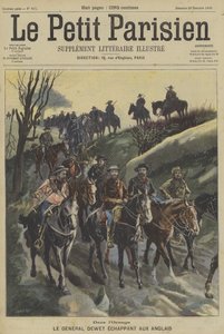 Boergeneral Christiaan de Wet undslipper britiske styrker i Orange Free State