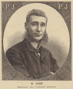 Jules Godin, fransk minister for offentlige arbejder af Fortune Louis Meaulle