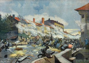 Befolkningens forsvar af Rambervillers mod preusserne