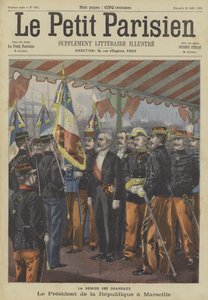 Frankrigs præsident Loubet besøger Marseille af Fortune Louis Meaulle
