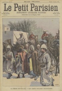Tilfangetagelsen af Ain Salah, Algeriet: Tuareg-høvdinge taget til fange af franskmændene