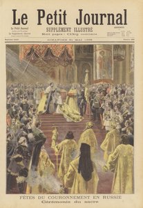 Kroningen af zar Nicholas II og tsarina Alexandra af Rusland