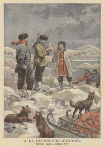 Eftersøgningen af Salomon Andrees forsvundne ballonekspedition i Arktis af Fortune Louis Meaulle