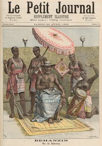 Behanzin (1844-1906) Konge af Dahomey, fra 