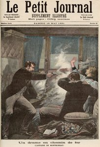 Drama på jernbanerne: Montmoreau-affæren, fra "Le Petit Journal", 16. maj 1891
