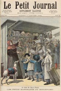 Nytårsdag i Paris: The Little Stalls on the Boulevard, cover af 